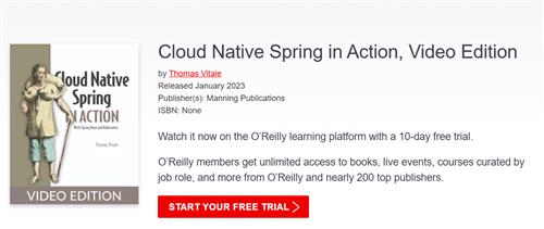 Cloud Native Spring in Action, Video Edition