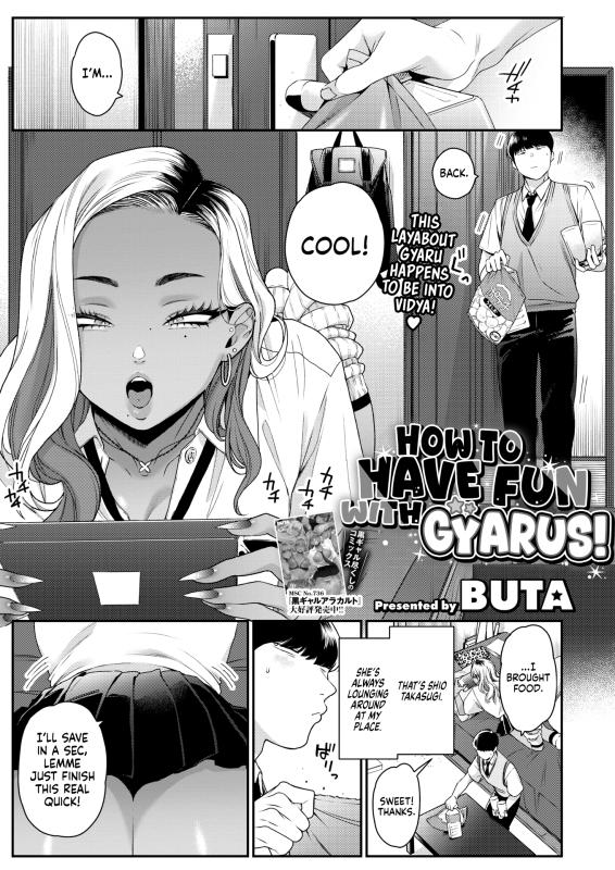 [BUTA] Gal to no Asobikata | How to Have Fun With Gyarus! (COMIC HOTMILK 2024-10) [English] Hentai Comic