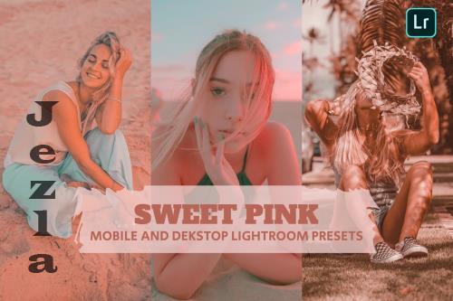 Sweet Pink Lightroom Presets Dekstop and Mobile - 3SDBTSV