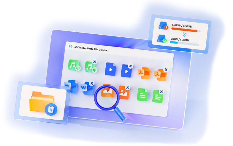 4DDiG Duplicate File Deleter 3.0.2.4 (x64) Multilingual