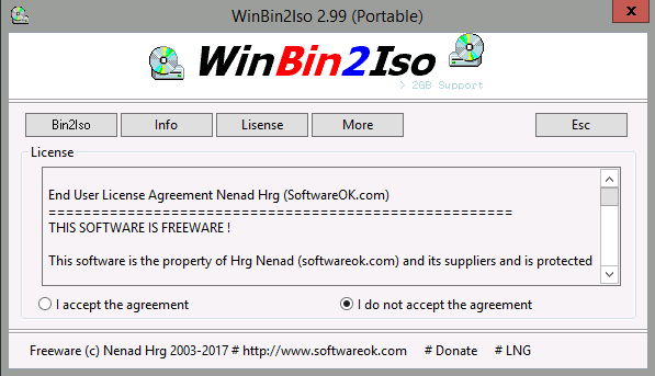 WinBin2Iso 6.36 Multilingual