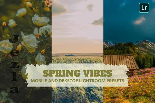 Spring Vibes Lightroom Presets Dekstop and Mobile - VNAE9YP