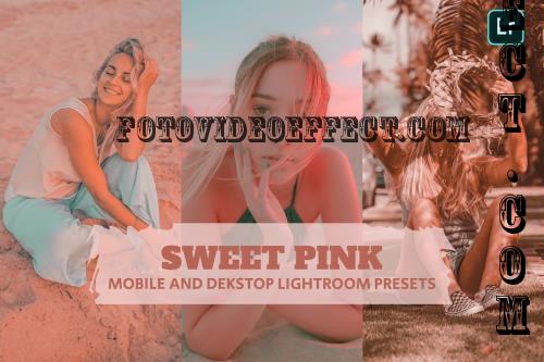 Sweet Pink Lightroom Presets Dekstop and Mobile - 3SDBTSV