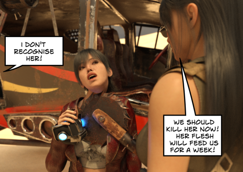 Starkwriter – Wastelands 3D Porn Comic