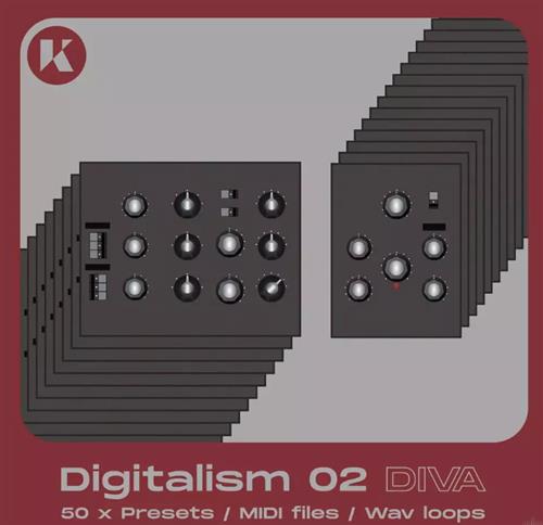 Konturi Digitalism 02 Diva Presets WAV MiDi Diva Presets