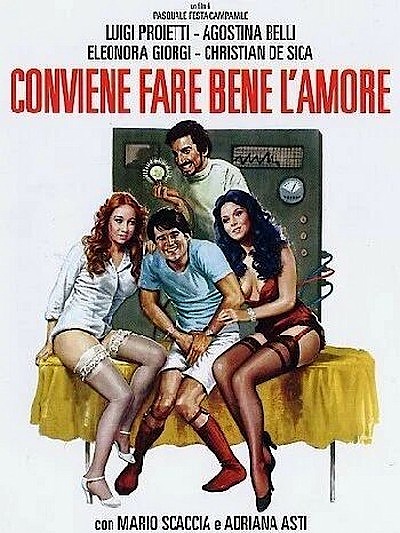 Нужно хорошо заниматься любовью / Conviene far bene l'amore (1975) DVDRip