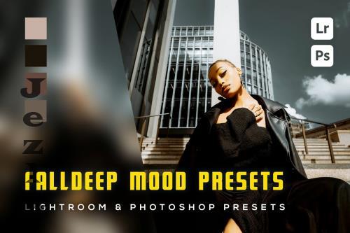 6 Fall Deep mood Lightroom and Photoshop Presets - U4DR8UQ