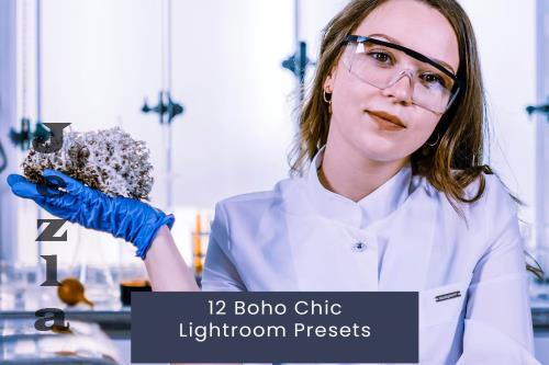 12 Boho Chic Lightroom Presets - UZCN3DK