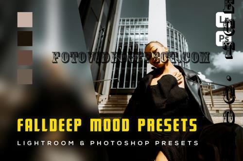 6 Fall Deep mood Lightroom and Photoshop Presets - U4DR8UQ