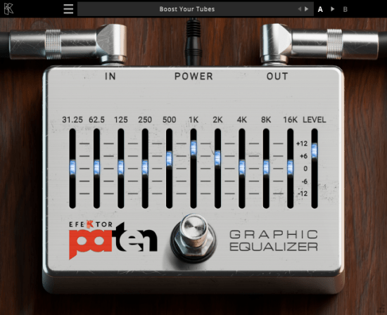 Kuassa Efektor PAten Graphic Equalizer v1.0.0