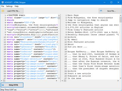 VovSoft HTML Stripper  2.1 2634a67c9514bd98dca6ca25a17bb5c6