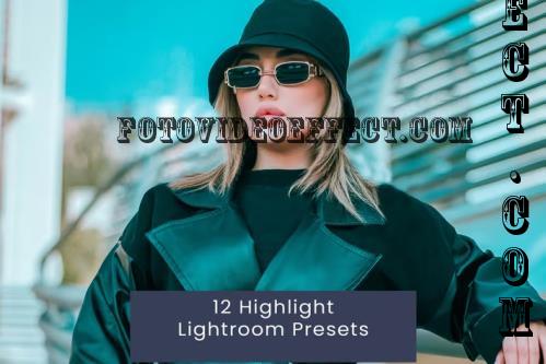 12 Highlight Lightroom Presets - XTCQK3D