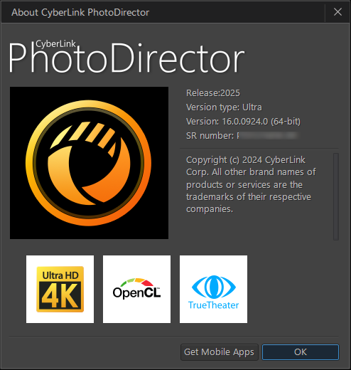 CyberLink PhotoDirector Ultra 2025 v16.0.0924.0