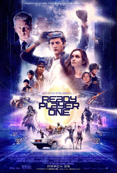 Ready Player One 3D (2018) Half SBS 2160p Ai-Upscaled HEVC TrueHD 7 1 Atmos-RIFE 4 25v2-90fps-DirtyHippie