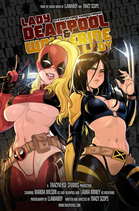 Tracyverse Studios - Tracy Scops - Lady Deadpool Porn Comics