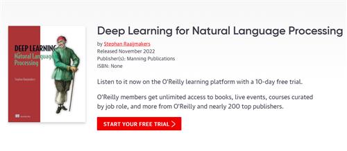 Deep Learning for Natural Language Processing, Video Edition