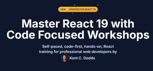 Epic React – Learn React 19 with Epic React v2