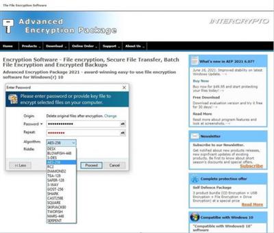 InterCrypto Advanced Encryption Package  6.11 0f71a72e6638d1c2f719441e87fa9d74
