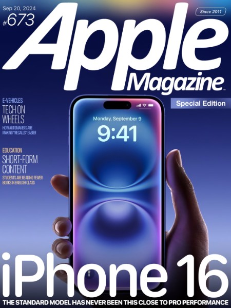 AppleMagazine - Issue 673 - 20 September 2024