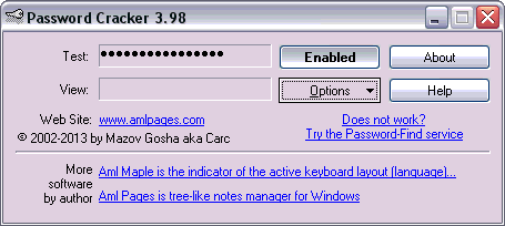 Password Cracker 4.84