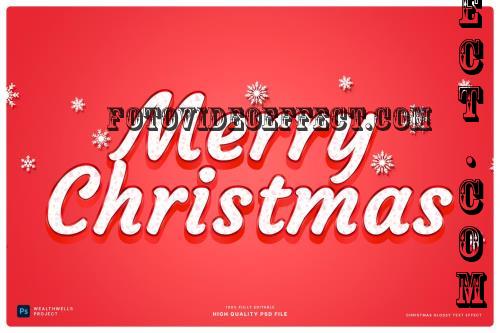 Christmas Glossy Text Effect - WM23XLR