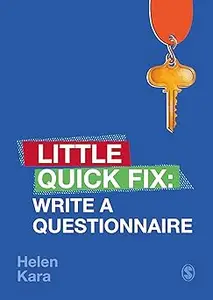 Write a Questionnaire Little Quick Fix