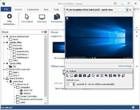 Remote Utilities Viewer 7.5.1.0