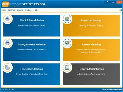 Secure Eraser Professional 6.108 Multilingual