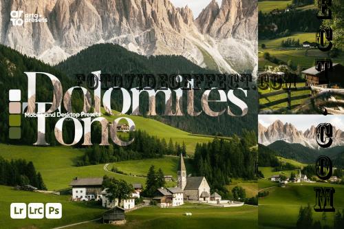 ARTA - Dolomites Tone Presets for Lightroom - 6NBAALZ