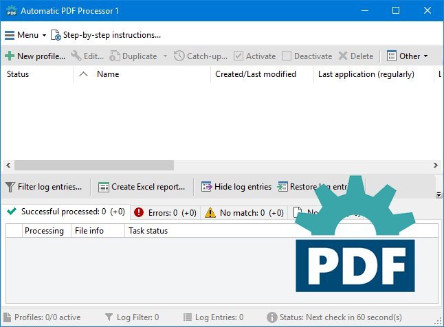 Gillmeister Automatic PDF Processor 1.39