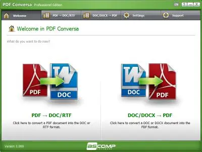 PDF Conversa Professional 3.010 Multilingual + Portable 6b0d267a1a9fa83ebc5c9847b42968b0