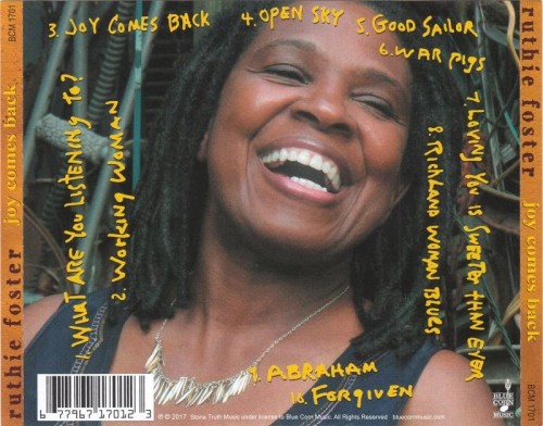 Ruthie Foster - Joy Comes Back (2017) Lossless