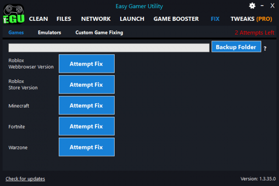 Easy Gamer Utility Pro 1.3.43