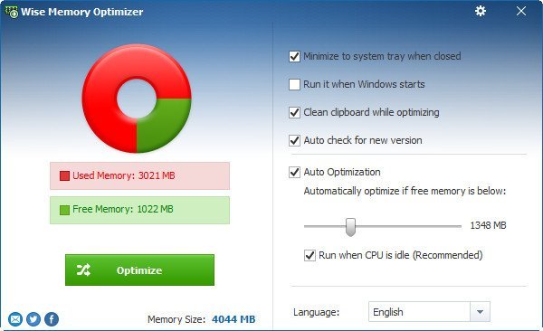 Wise Memory Optimizer 4.2.2.128 Multilingual