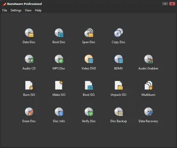 BurnAware Professional 18.1 Multilingual Portable