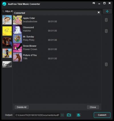 AudFree Tidal Music Converter 2.17.0.168  Multilingual 6e8ea5c83b981e4bd10dd700e588ab10