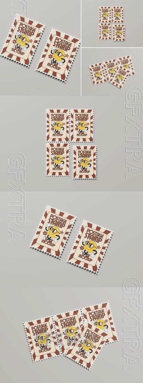 Postage Stamp Mockup FZCX7NE