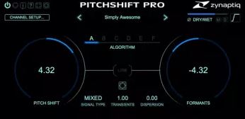 Zynaptiq PITCHSHIFT PRO v1.0.0