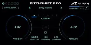 Zynaptiq PITCHSHIFT PRO v1.0.0