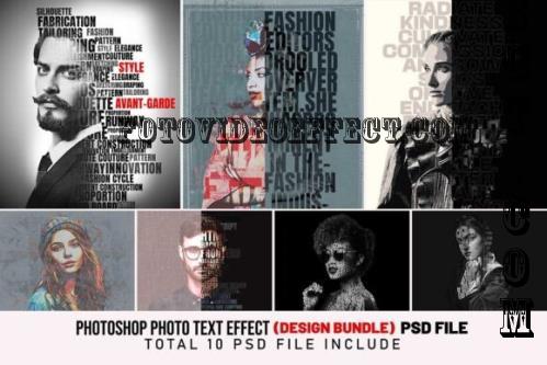 Photo Text Effect Design Bundle - 282287651