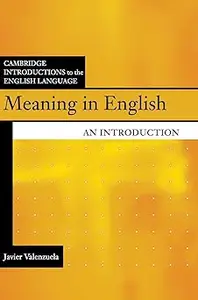 Meaning in English An Introduction