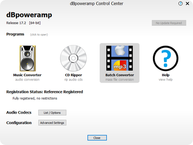 dBpoweramp Music Converter 2024.09.30 Reference