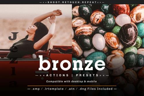 Bronze - Actions and Presets - 286251502