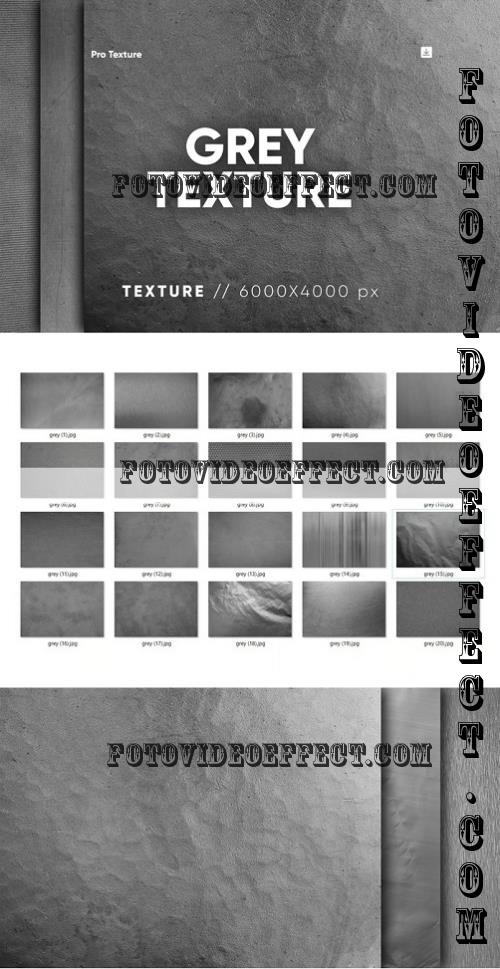 20 Gray Textures HQ - 284842618