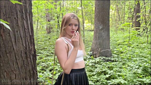 Angelica Heaven - Beautiful smoking babe in the forest was fucked in ass and pissed in her mouth - [PornHub] (FullHD 1080p)