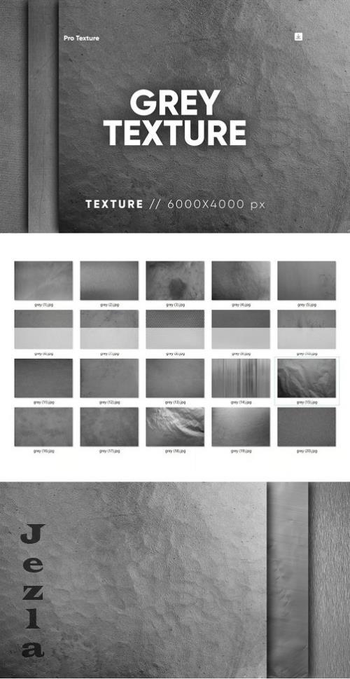 20 Gray Textures HQ - 284842618