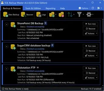 SQL Backup Master 7.6.854