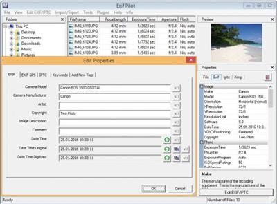 Exif Pilot  6.25.1