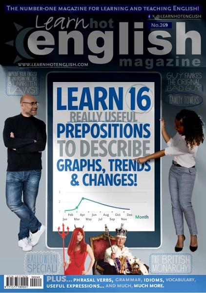 Learn Hot English Magazine №269 October 2024