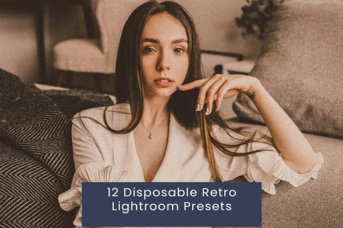 12 Disposable Retro Lightroom Presets 5TYSN6X